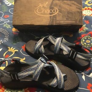 Blue Chaco sandals -